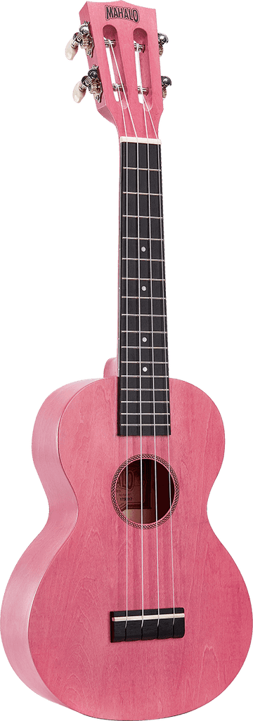 Ukulele Island Concert Coral Pink + Cover