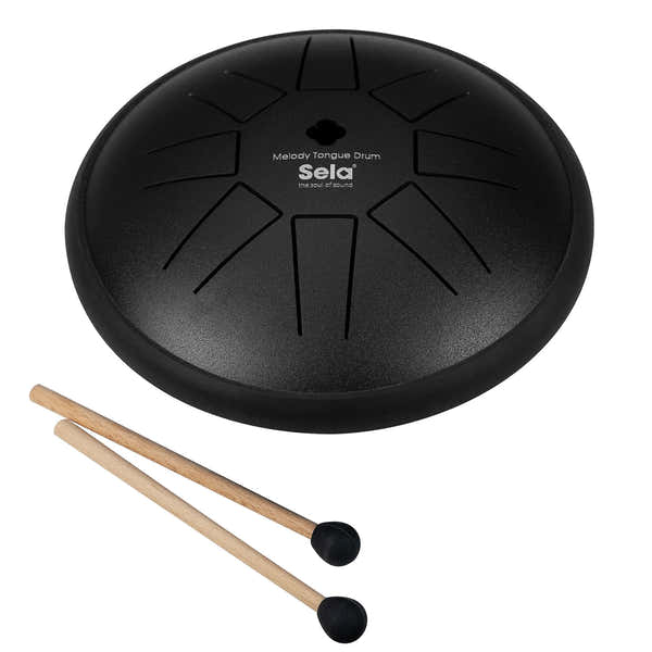 Sela Percussion MELODY TONGUE DRUM 6" C MAJ BLACK SE 360