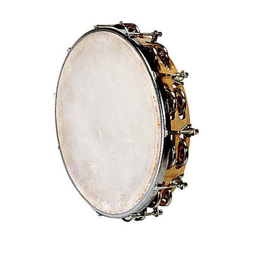 Tambourine Natural Skin - 25 CM + Jingles