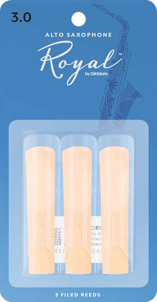 ROYAL ALTO SAXOPHONE REEDS 3