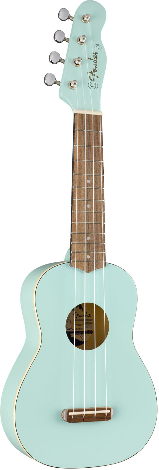 Venice Soprano Ukulele WN Daphne Blue