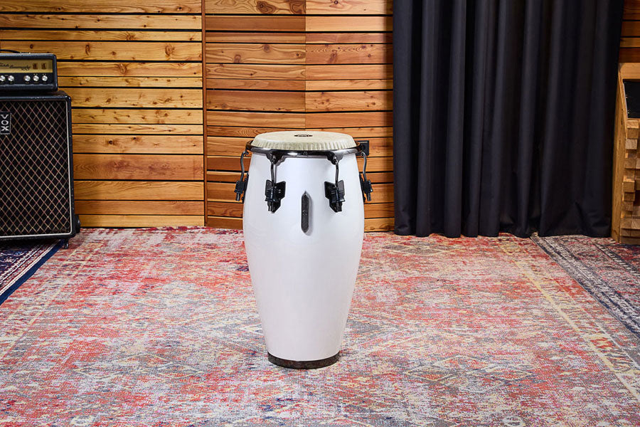 Artist Series Roberto Serrano Conga 11 3/4" /REMO® Fiberskyn Heads - Pearl White