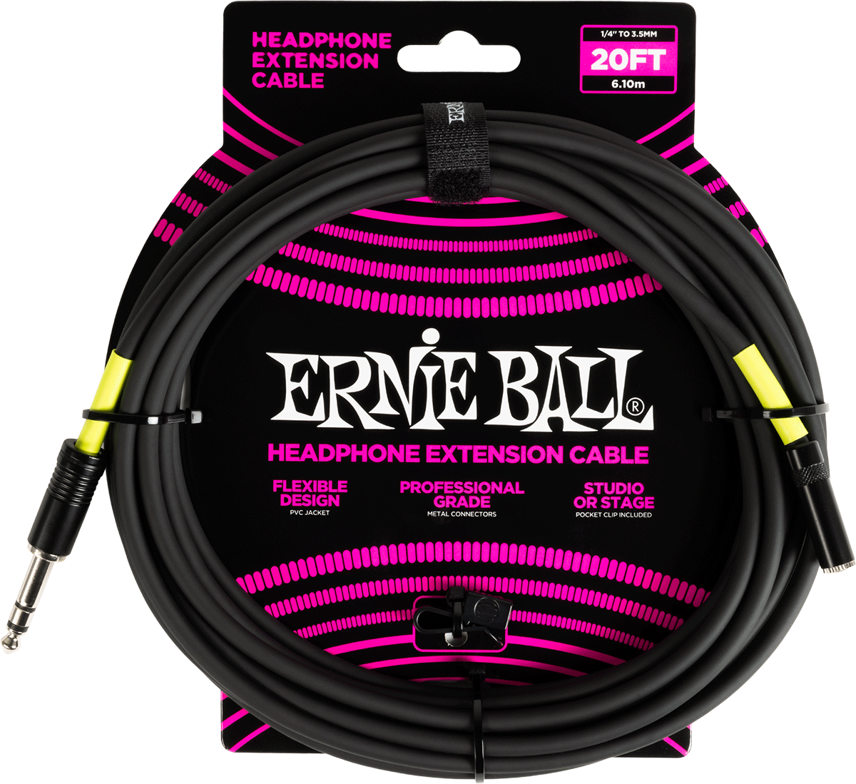 Ernie Ball DJ headphone accessories