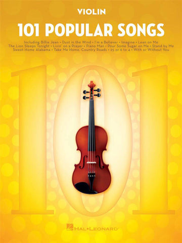 101 Popular Songs - Violon