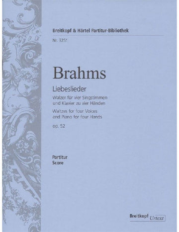 Brahms - Love Songs Op. 52 - Soloists Choeur Mixte Et Piano