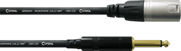 AUDIO CABLE XLR MALE/MONO JACK 5 M
