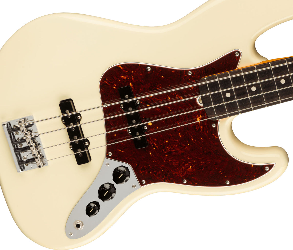 Jazz Bass American Professional II RW Olympic White