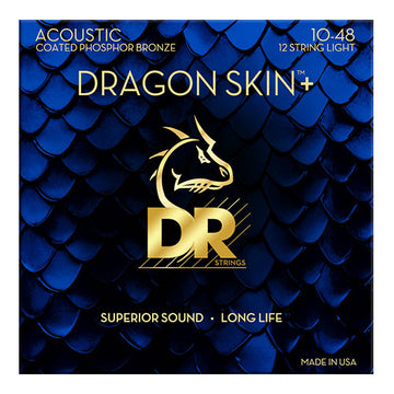 Extra Light Dragon Skin+ Coated Phosphor Bronze 12-string