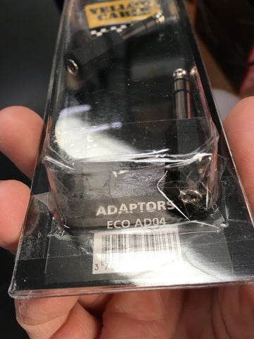 AD04 Adapter Jack Male Stereo Jack Female 3.5 MM - 2-Pack - B-Stock