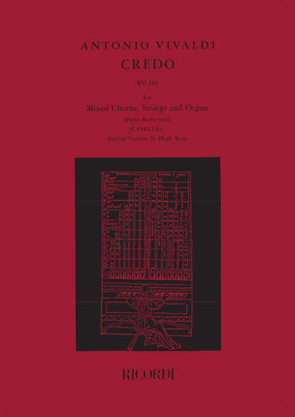 Ricordi Vivaldi A. - Credo RV 591 - Choeur