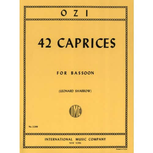 Ozi Etienne - 42 Caprices - Basson