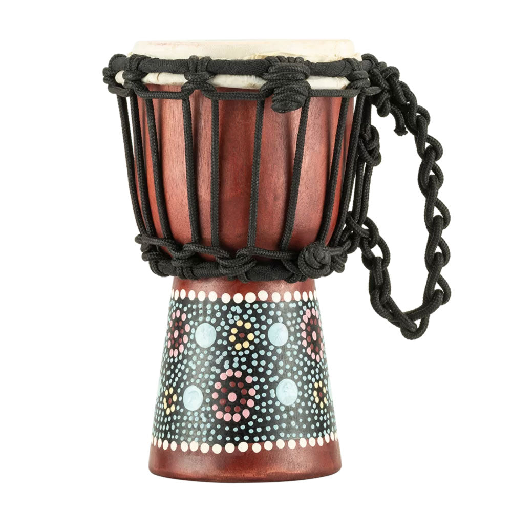 DJEMBE XX SMALL RED FLOWER