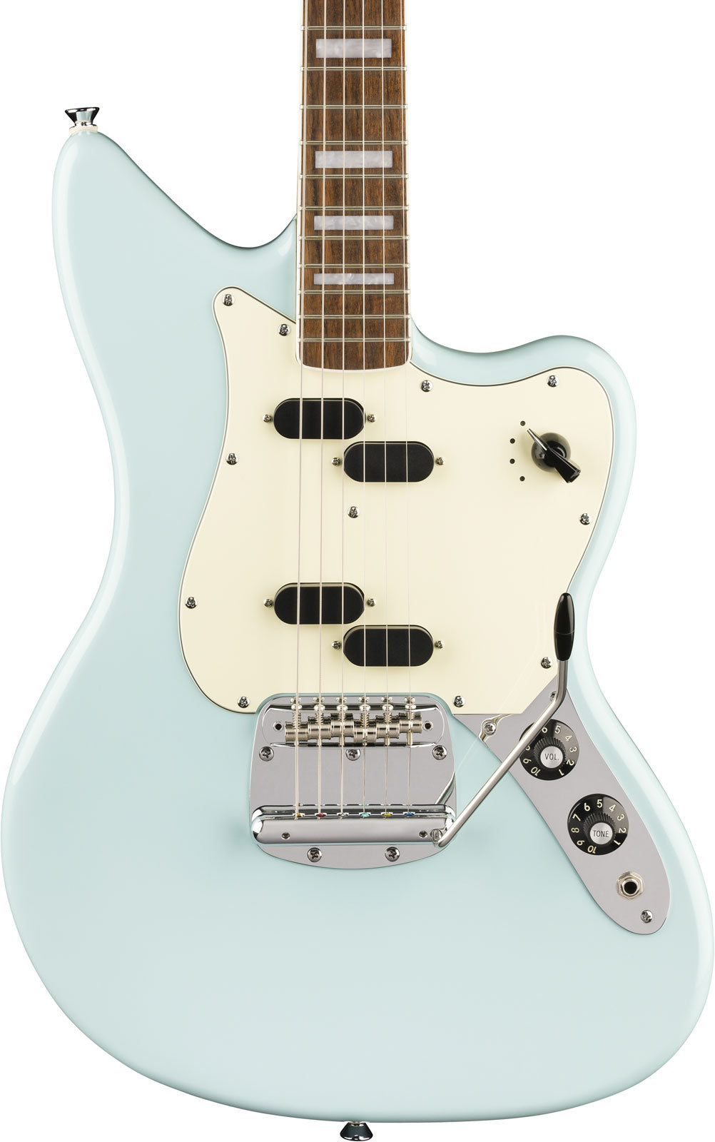 Paranormal Electric VI, LRL Matching Headstock, Daphne Blue