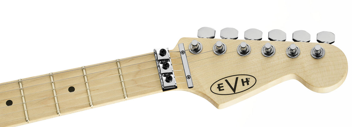 EVH Striped Series Shapes, MN White and Black