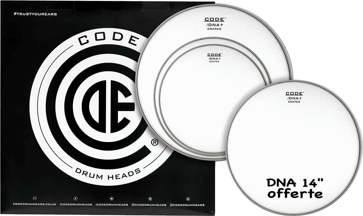 DNA Standard Pack 12"-13"-16" Coated + 14" DNA Coated Included