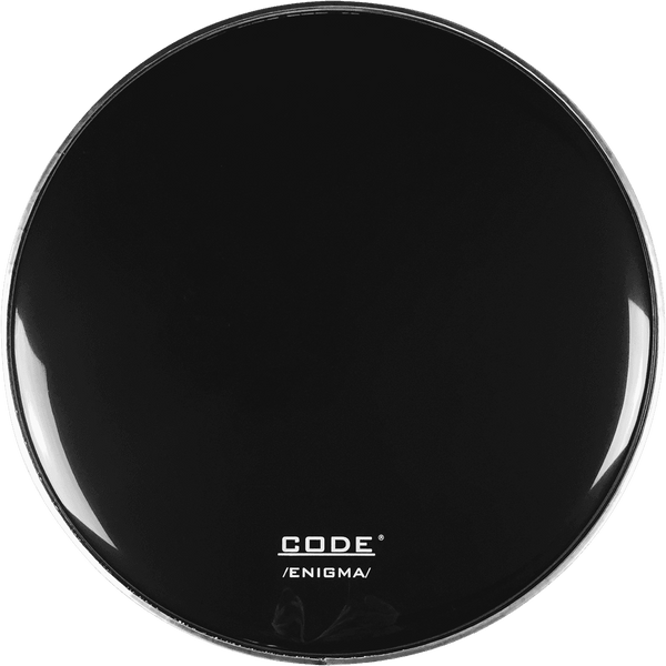 Code Drumheads ENIGMA BLACK BASS DRUM RESO 22"