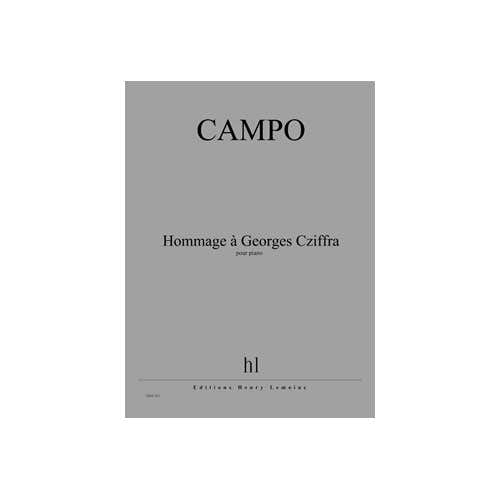 Jobert Campo - Hommage À Georges Cziffra - Piano