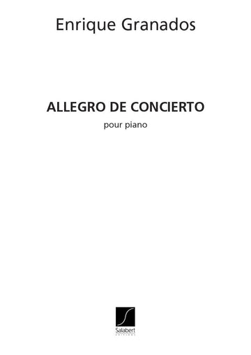 Granados - Allegro De Concierto - Piano