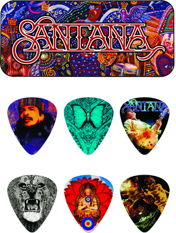 6 x Santana Heavy Tin
