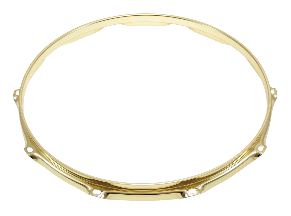 Drum Hoop 14" 10 Tension Rod Gold Super Triple Flange 2.3mm