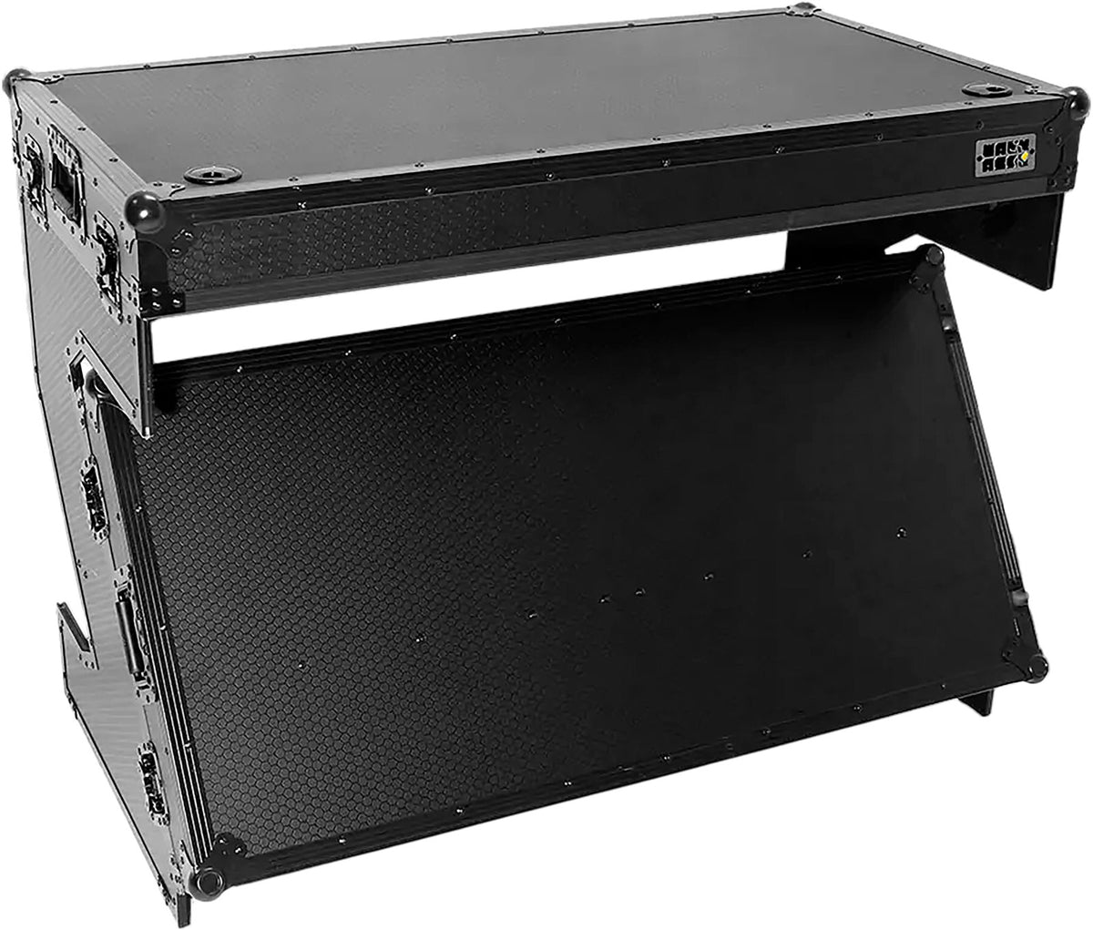 DJ Workstation Table Z Wheel Black