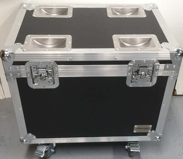Algam Lighting Flight case for 2 Blinder 400 CW WWA - B Stock