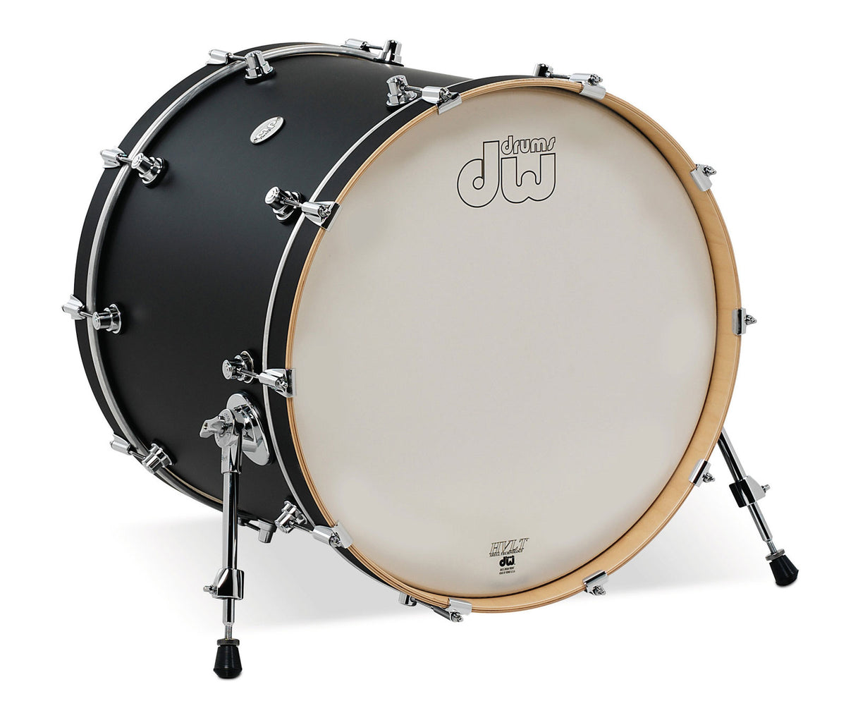 DW Drum Workshop BASS DRUM DESIGN BLACK SATIN