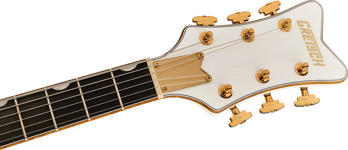Synchromatic Falcon Hollow Body Single-Cut with Bigsby EBO Snowcrest White