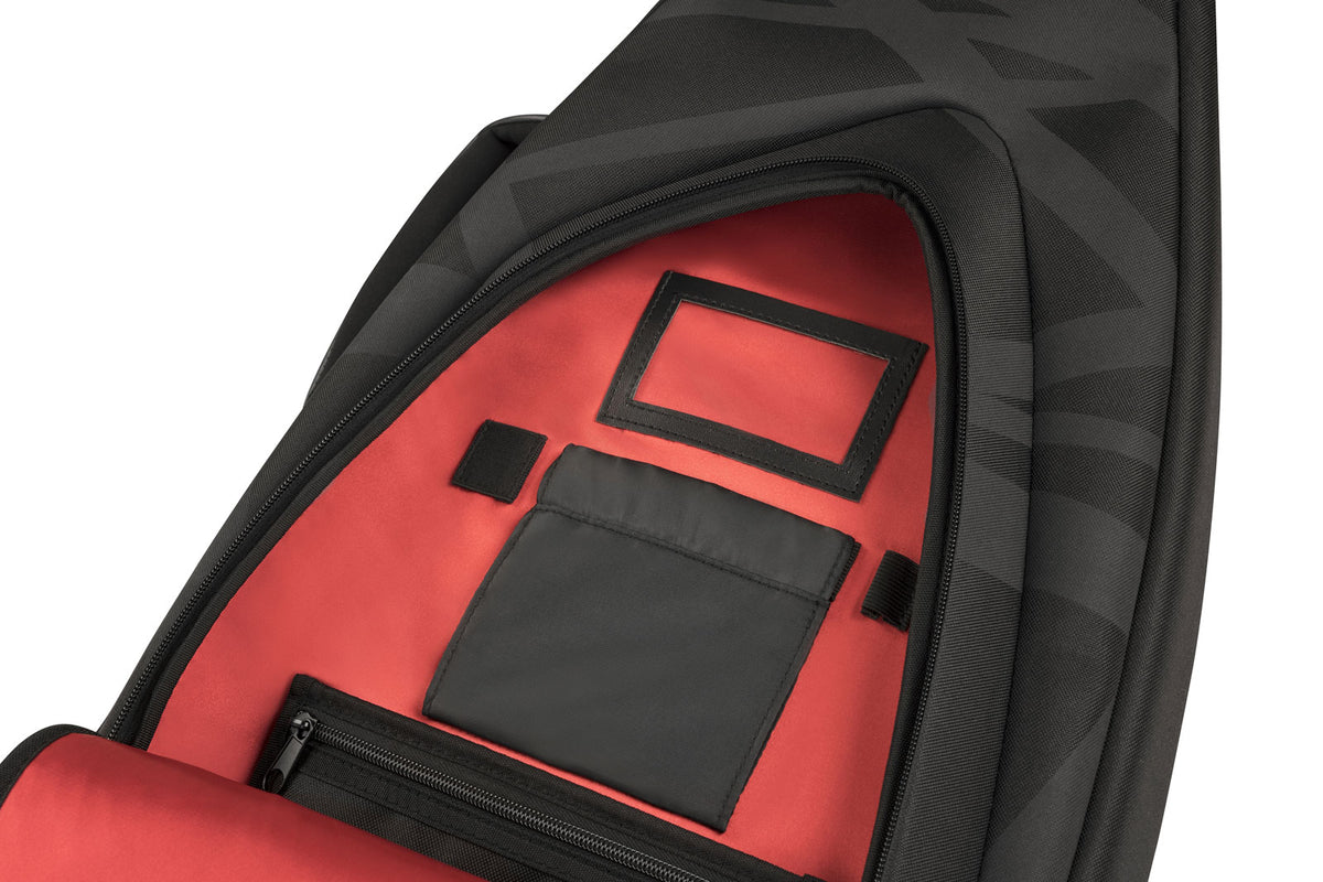 Electric Gigbag Striped Black And Gray