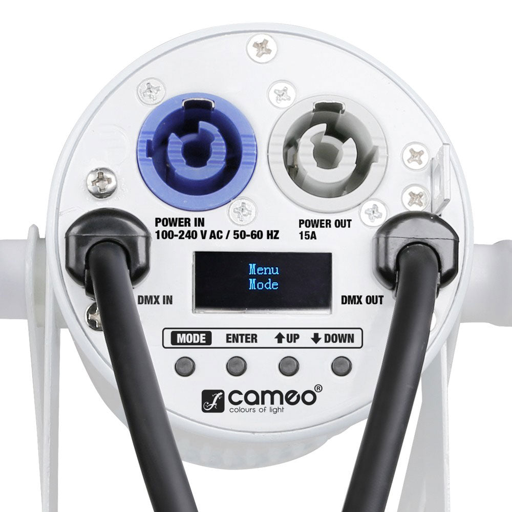 Q-SPOT 15 RGBW WH - SPOT COMPACT LED RGBW 15 W WHITE BOX