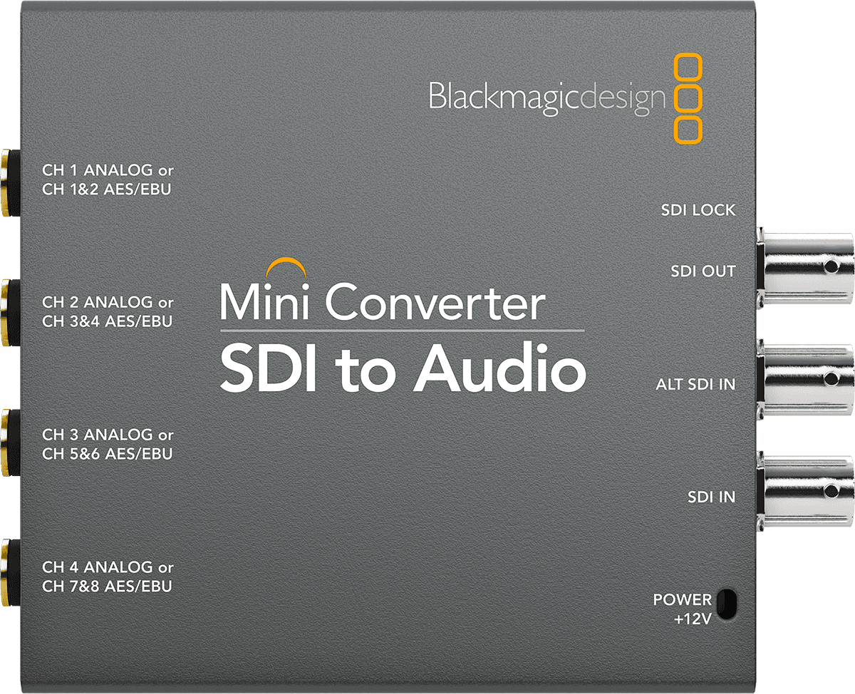Mini converter SDI to AUDIO