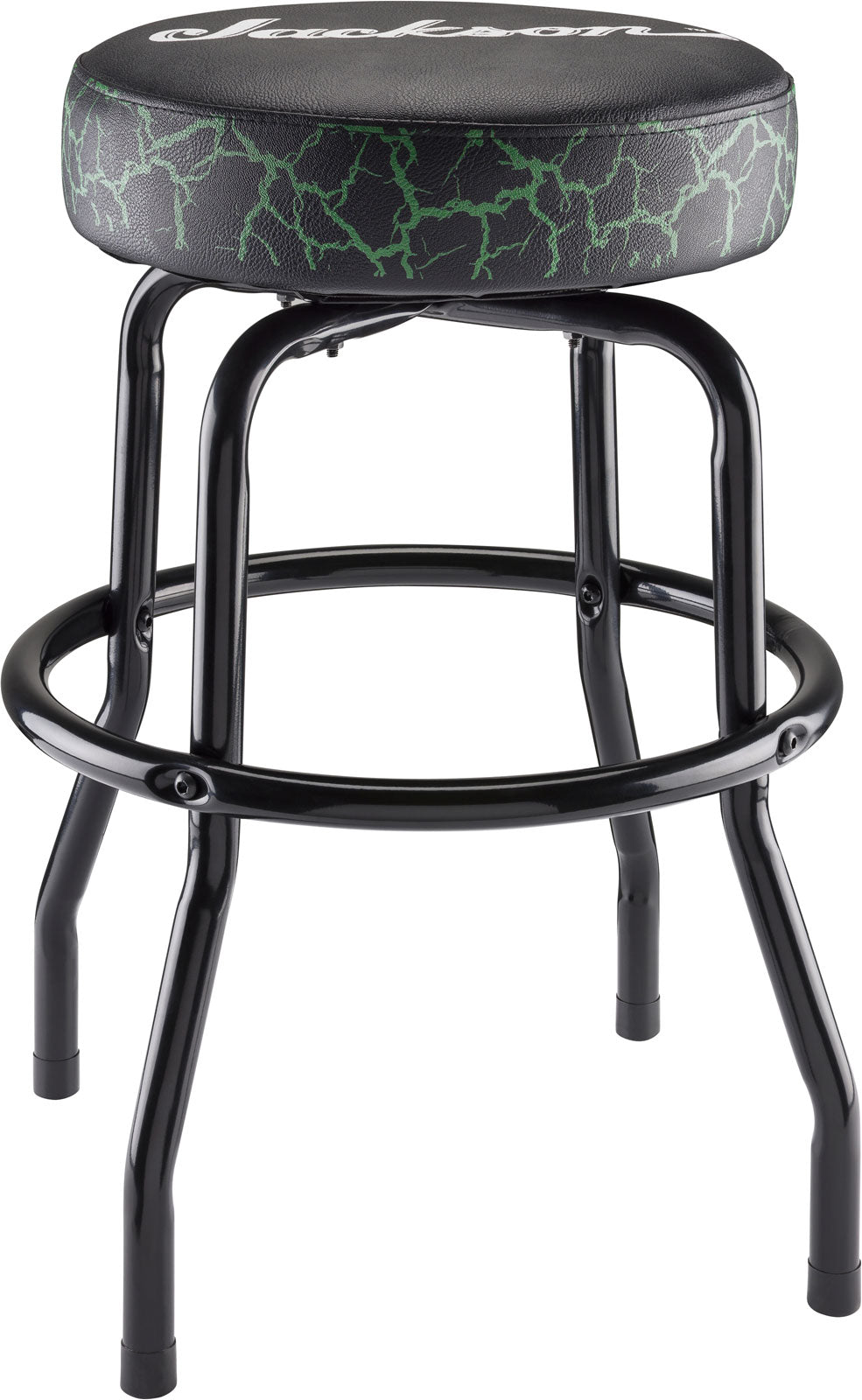 Barstool Green Crackle, 25"