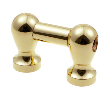 TL1S25B-BR - BASS DRUM TUBE LUG BRASS - 25MM - SINGLE ENDED (X1)