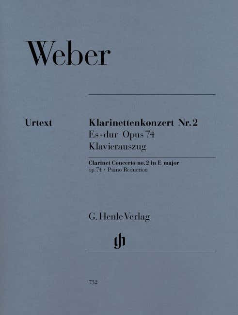 Weber C.M.V. - Clarinet Concerto No. 2 E Flat Major Op. 74