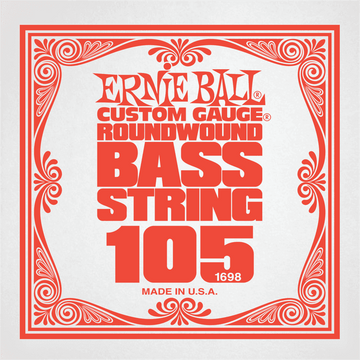 .105 NICKEL WOUND ELECTRIC BASS STRING SINGLE