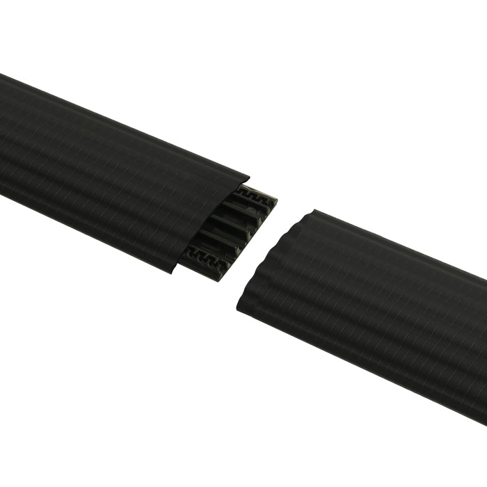 DEFENDER OFFICE CABLE DUCT 4-CHANNEL BLACK