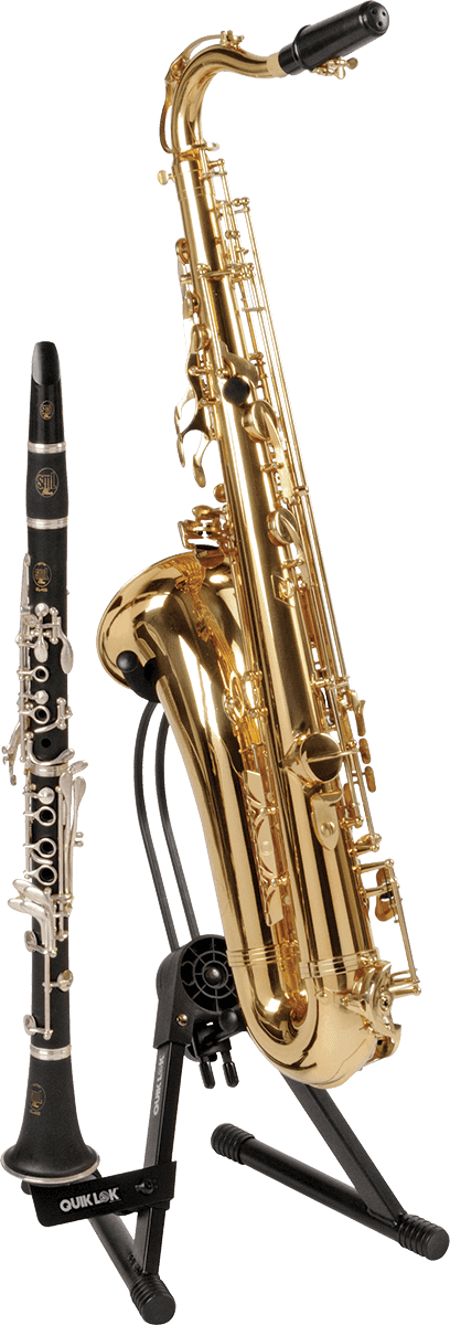 BLACK WI STAND FOR ALTO AND TENOR SAXOPHONE WI-990