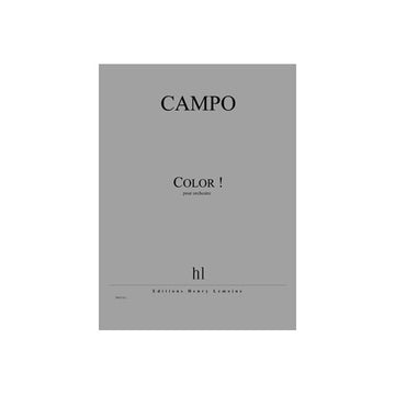 Campo - Color ! - Orchestre