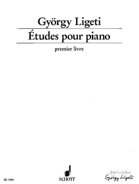 Schott Ligeti gy?àö?àÇrgy - Etudes Pour Piano Premier Livre