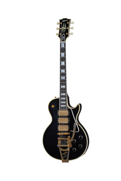 Les Paul Custom 1957 Reissue 3-Pickup Bigsby Light Aged Ebony CSHR