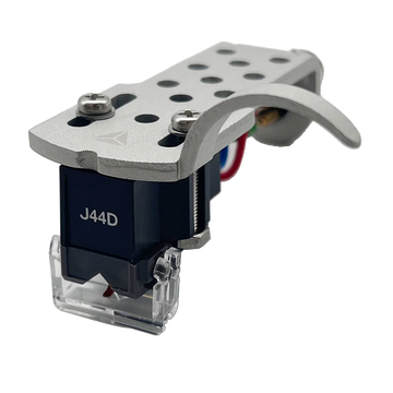 J44D IMPROVED DJ KIT WITH SILVER HEADSHELL SCREWS AND WIRES