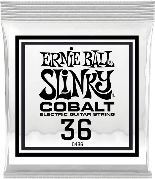 Ernie Ball .036 COBALT WOUND ELECTRIC GUITAR STRINGS