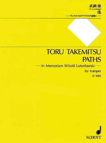 Takemitsu Toru - Paths - Trompette