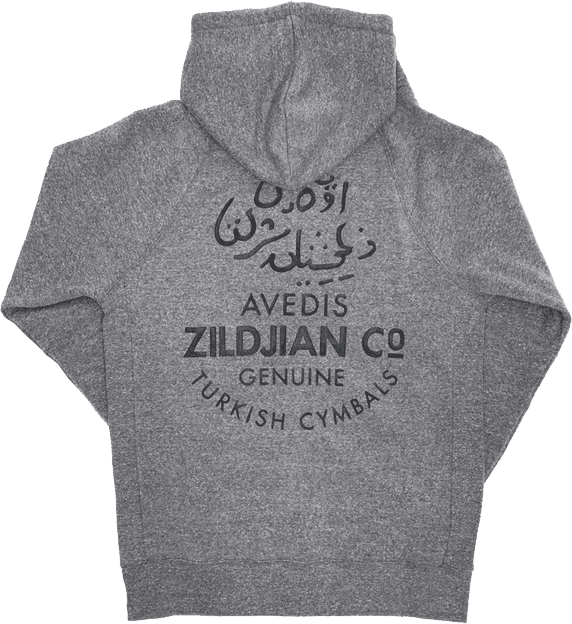 Grey Hooded Jacket Size L
