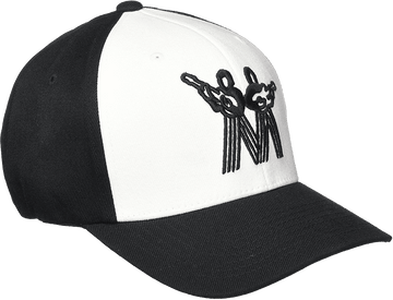 Vintage Black Cap - Logo Mm Black - L