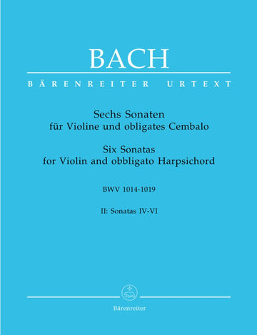 J.S. - 6 Sonates Vol.2 Bwv 1017 1018 1019 - Violon Clavecin