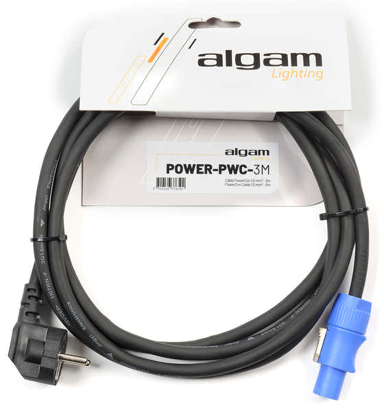 Algam Lighting PowerCon power cable - 3M