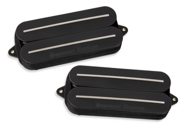 Black Winter Rails 7-String Set