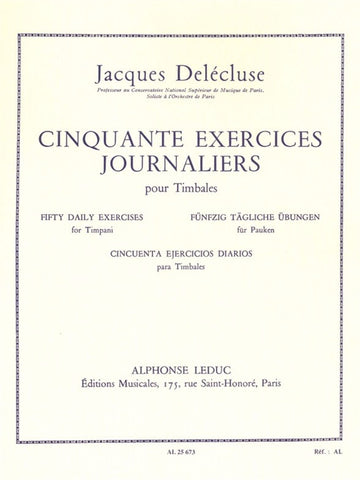 50 Exercices Journaliers pour timbales