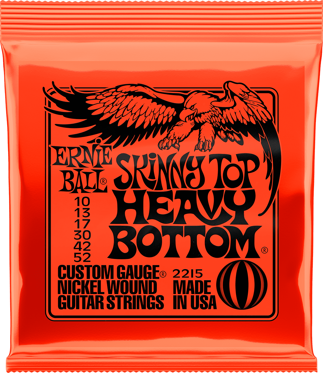 Ernie Ball 2215 Skinny Top Heavy Bottom 10-52
